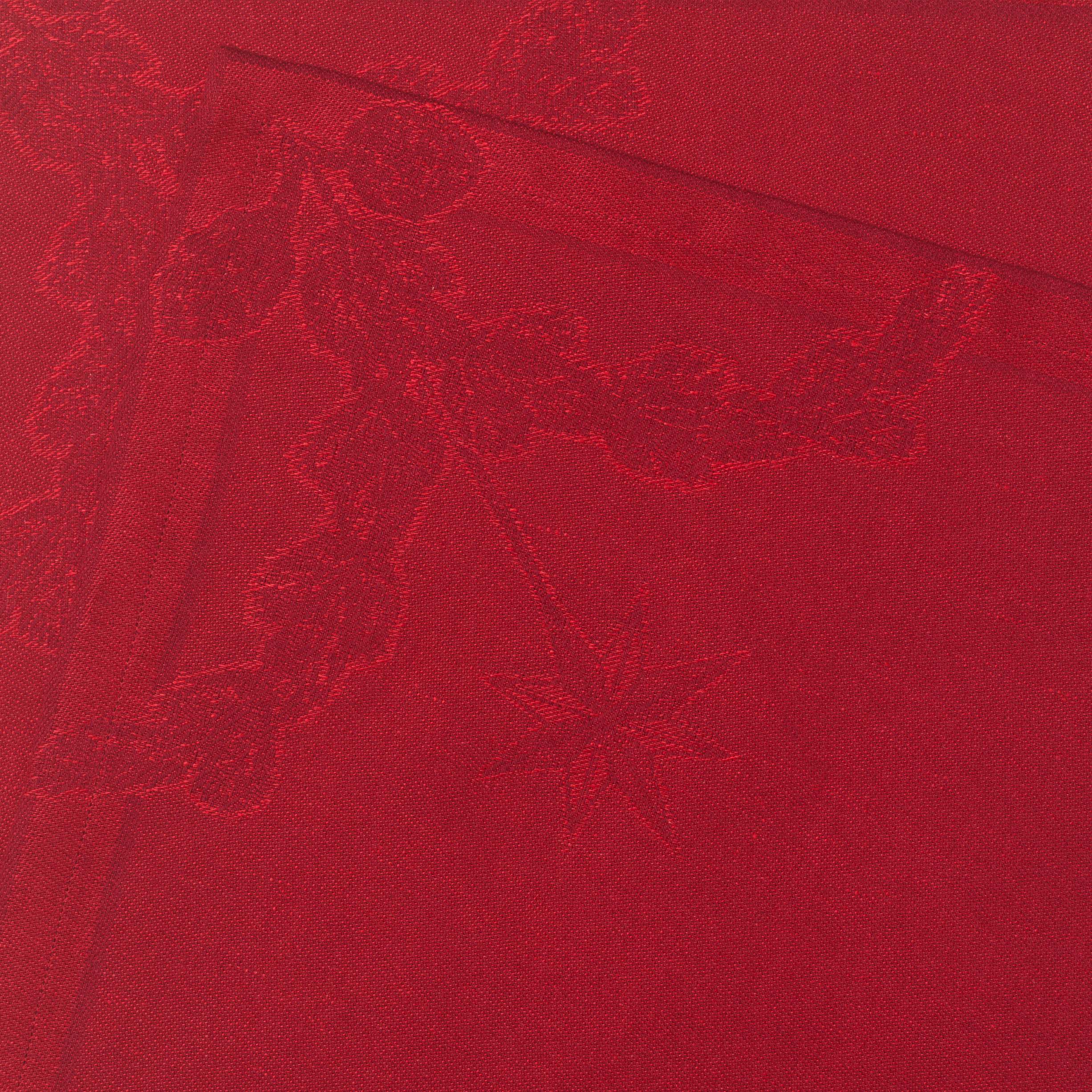 Stjerne Riflet Serviet rød 2pk